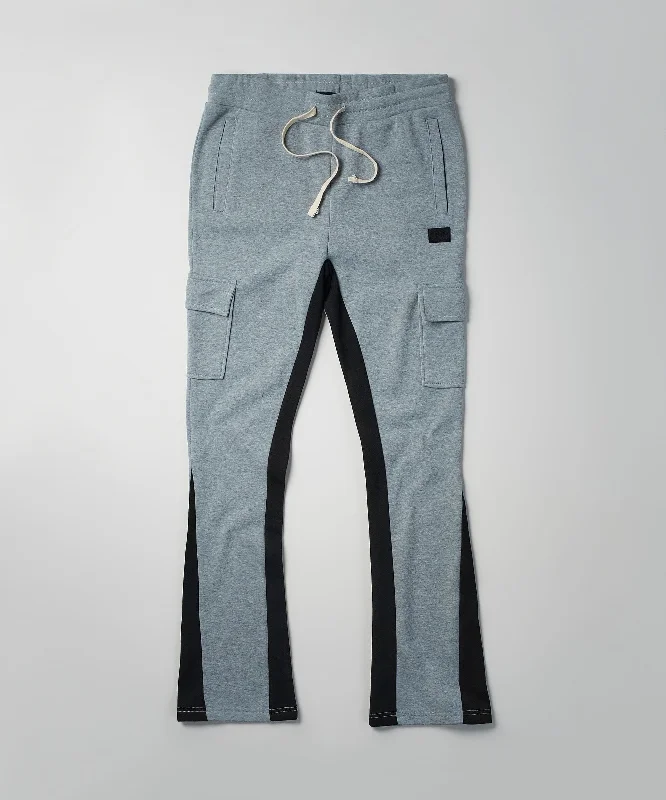 Flare Fleece Sweatpants - Grey