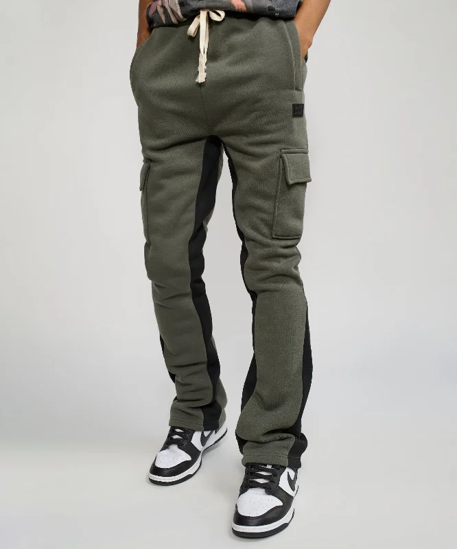 Flare Fleece Sweatpants - Charcoal