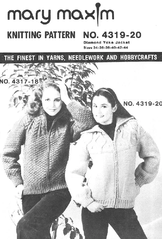 Diamond Yoke Jacket Pattern