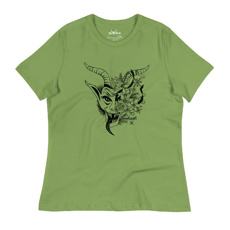 Festive Krampus Women's T-Shirt | Leaf