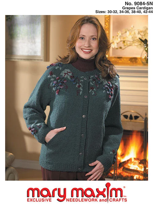 Grapes Cardigan Pattern