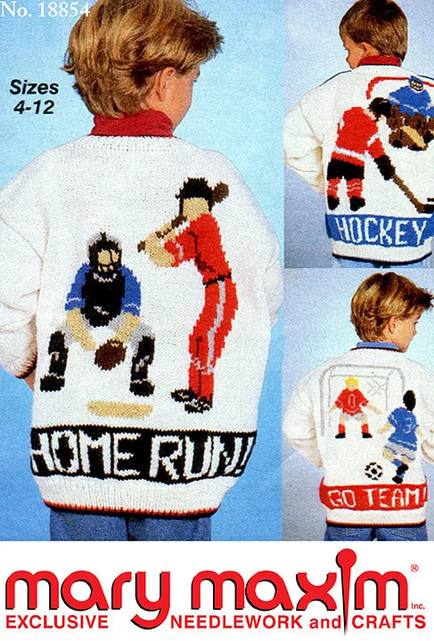 Hockey Cardigan Pattern