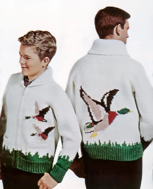 Men's Mallard Cardigan Pattern