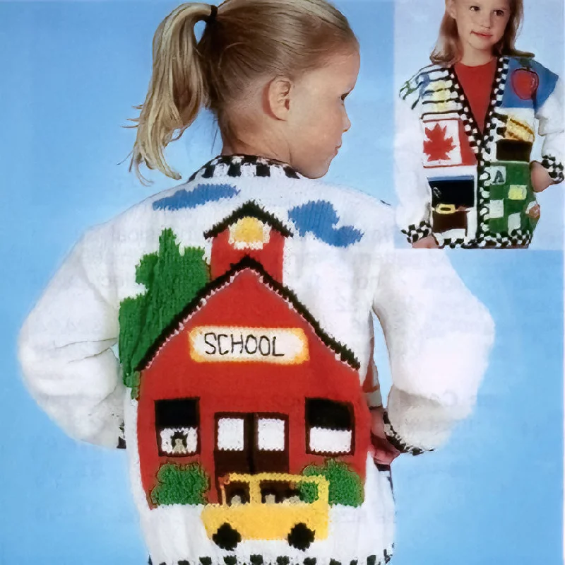 Schooldays Cardigan Pattern