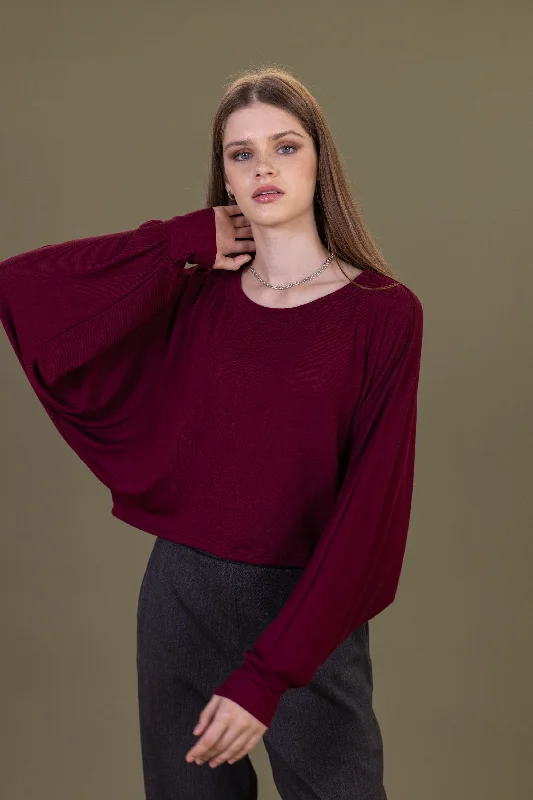 Top Zosia Burgundy