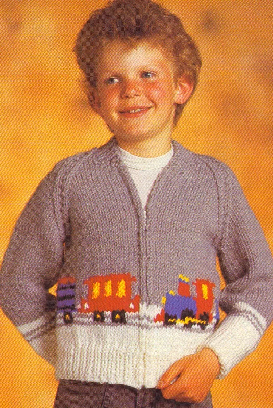 Train Cardigan Pattern