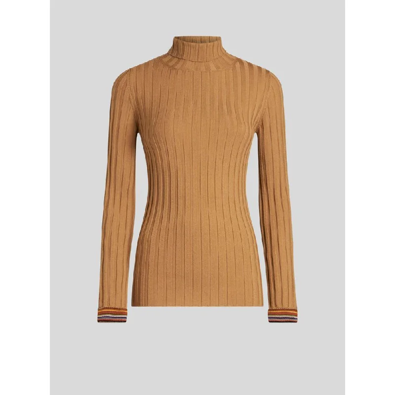 POLO NECK WOOL JUMPER