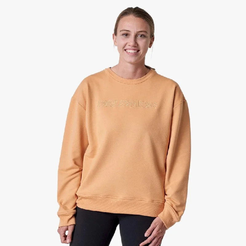 Salomon Womens Heritage Pullover Apricot Crush