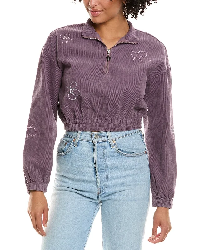 Samii Ryan Daisy Gal Corduroy Pullover