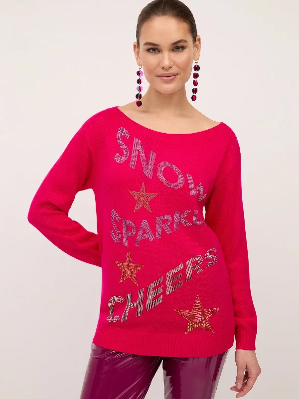 Snow Sparkle Pullover Sweater