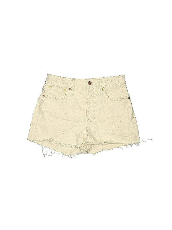 Low-Rise Denim Shorts