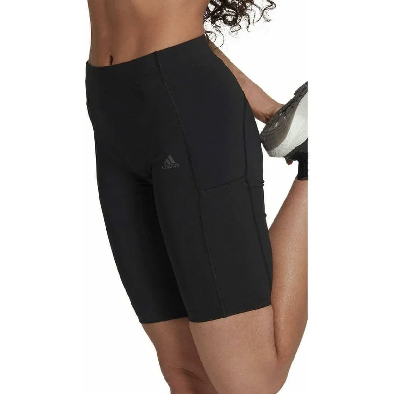 adidas Fast Impact Womens Short Running Tights - Black