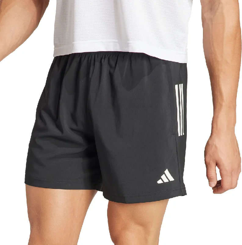 adidas Own The Run 5 Inch Mens Running Shorts - Black