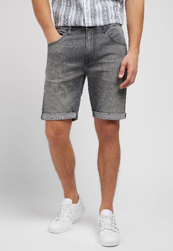 Lee - 5 Pocket Washed Grey - Shorts