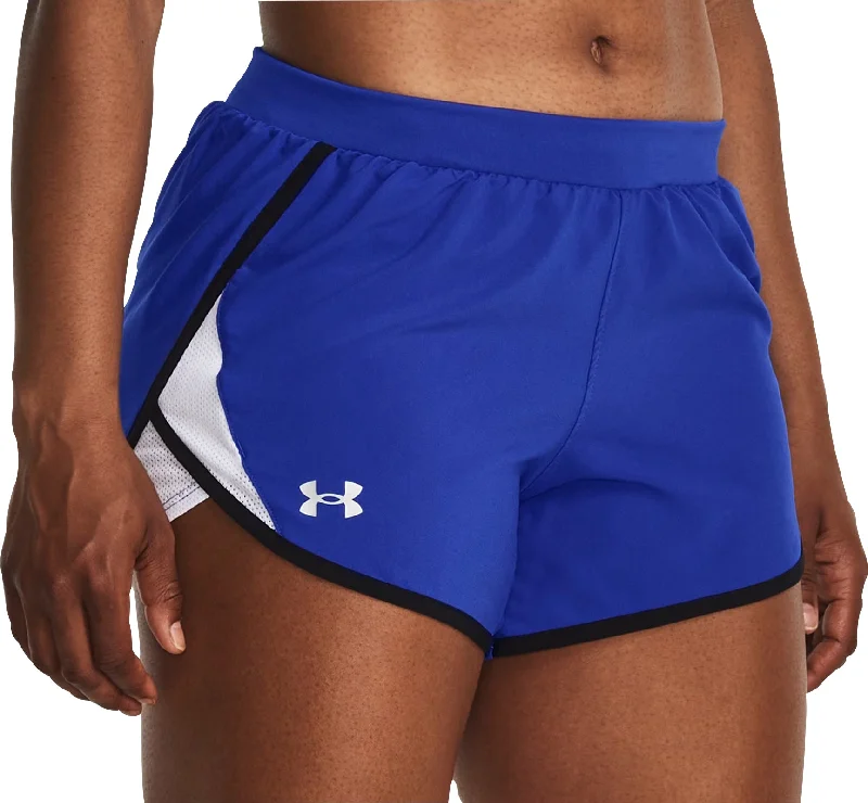 Under Armour Fly By 2.0 Womens Running Shorts - Blue