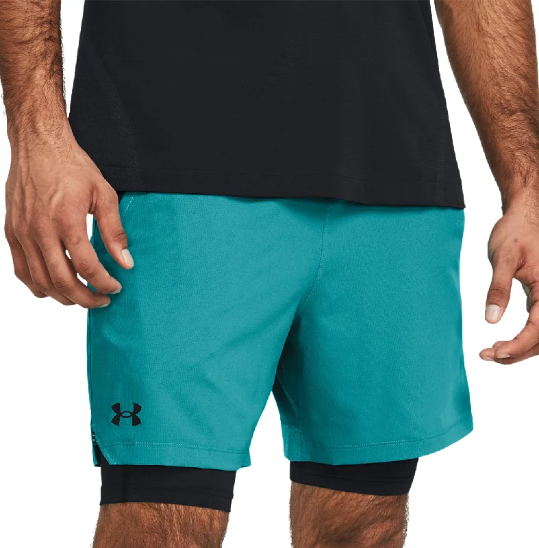 Under Armour Vanish Woven 2 In 1 Mens Training Shorts - Green