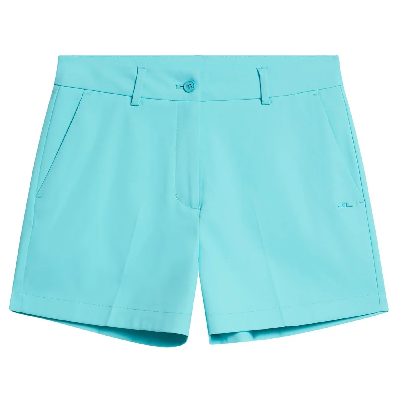 Womens Gwen Micro High Stretch Shorts Blue Curacao - SU24