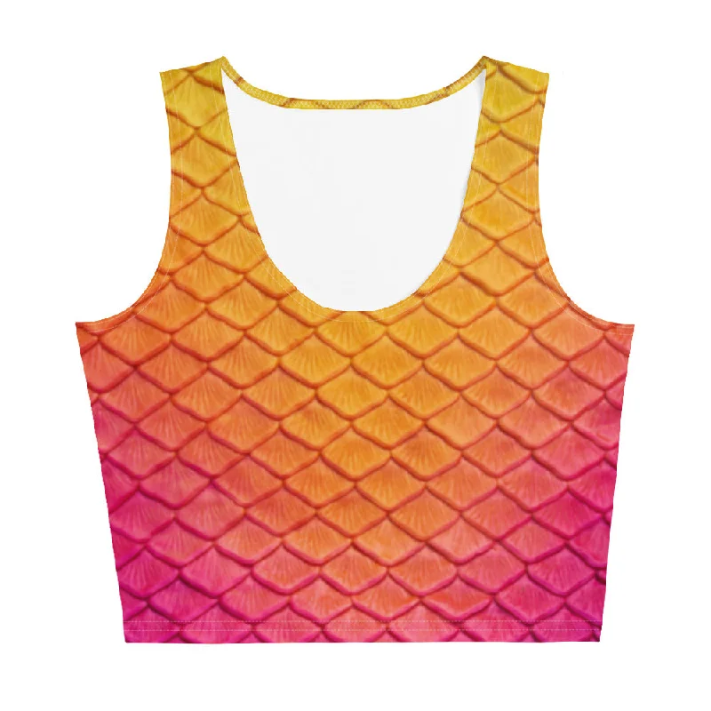 Hibiscus Bliss Crop Tank