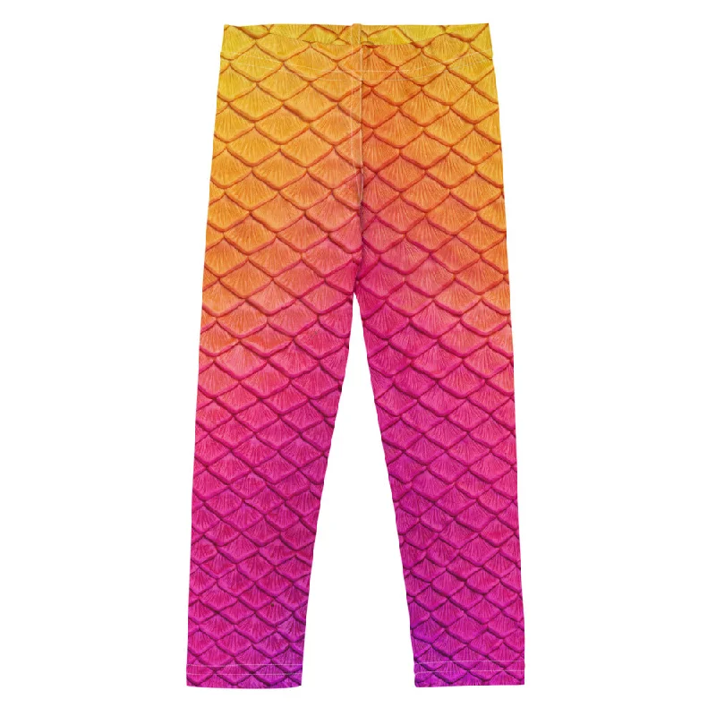 Hibiscus Bliss Kids Leggings