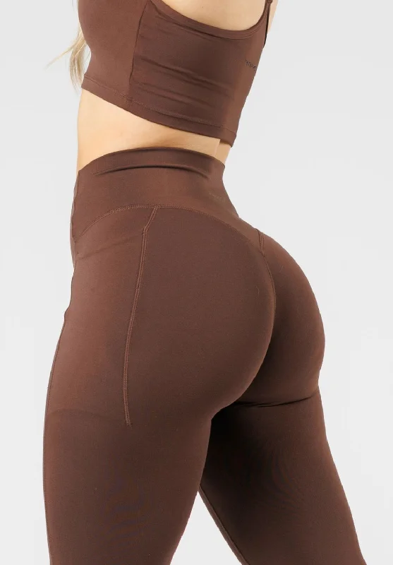 Reluna Original Sculptseam® Pocket Legging Walnut